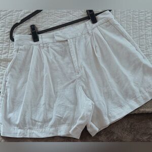 Linen Trouser Shorts